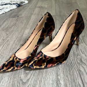 Jessica Simpson Animal Print Heels
